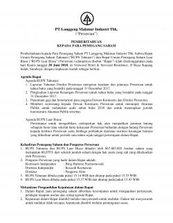 Hasil RUPS 2018 Page 1 250