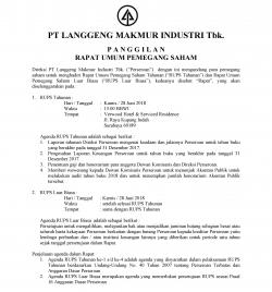 RUPS 280618 Iklan Panggilan ID Page 1 250