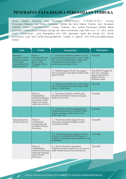 26 AR Corporate Governance Implementation p01 250