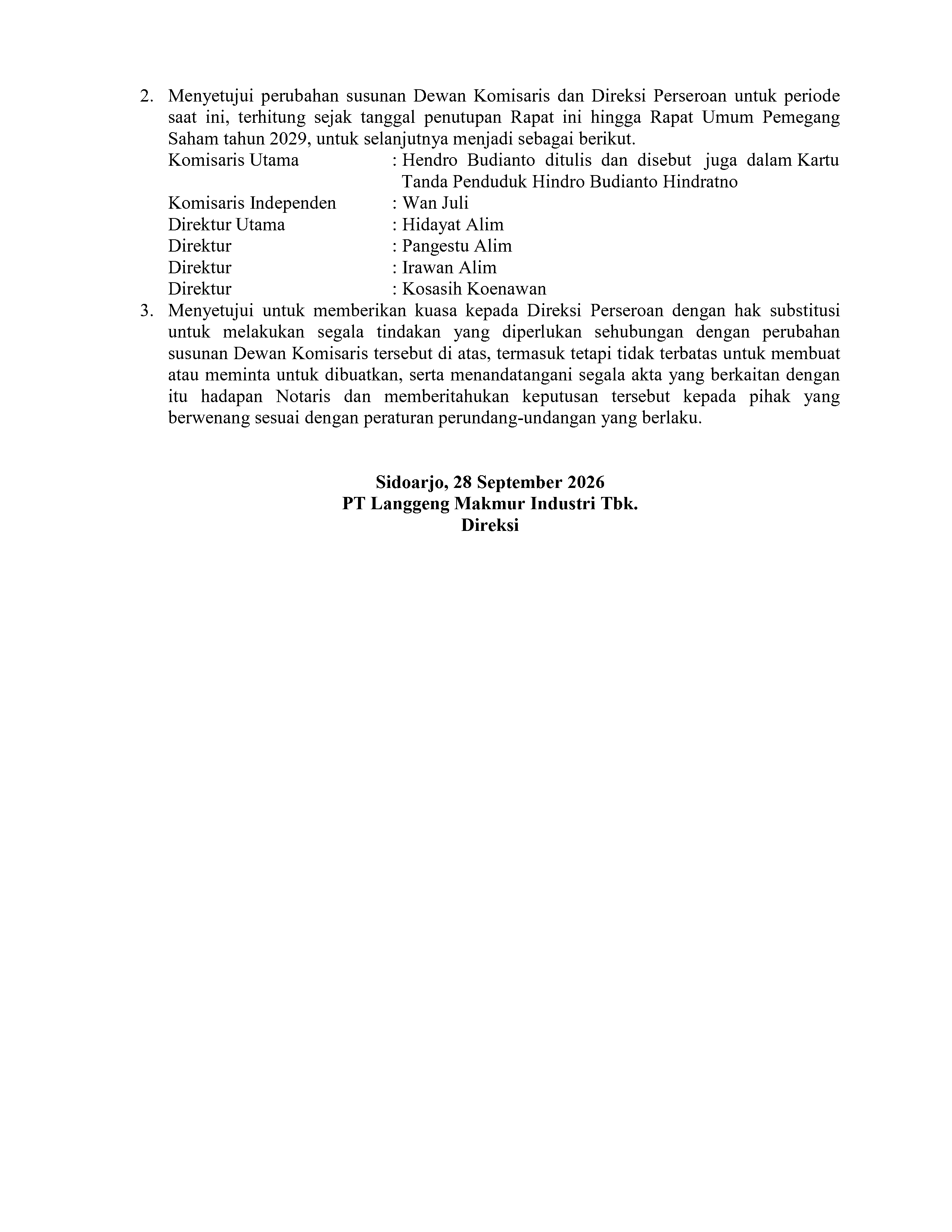 26 LMPI Risalah RUPS Page1